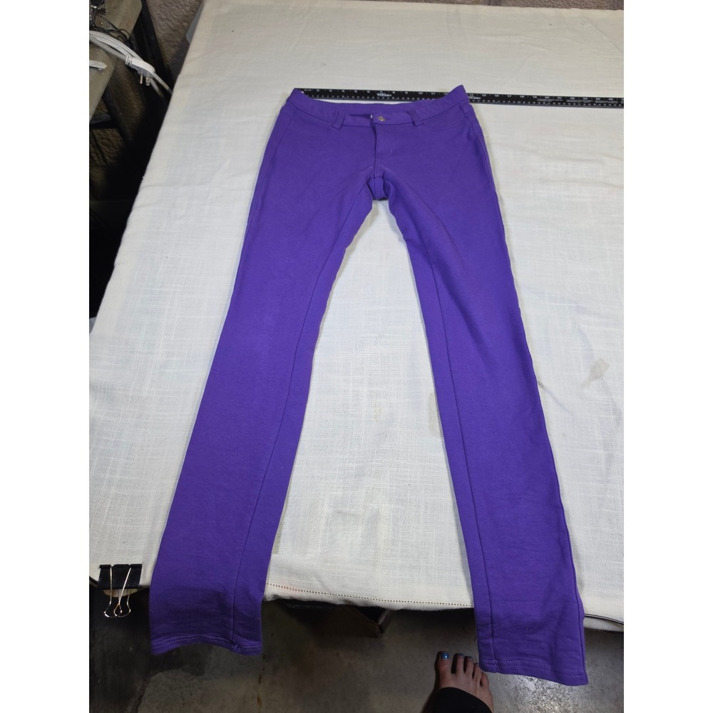 Urban Groove Purple Dance Pants Cotton Spandex Slim Fit Style AR0002 Size SA